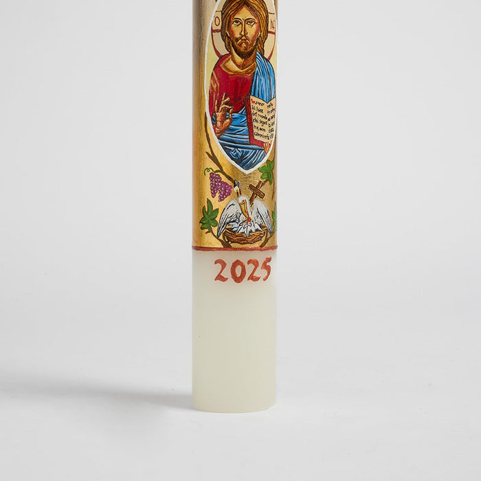 Cero Pasquale dipinto C - Ecclesiis Articoli religiosi, candele ceri lumini e tanto altro