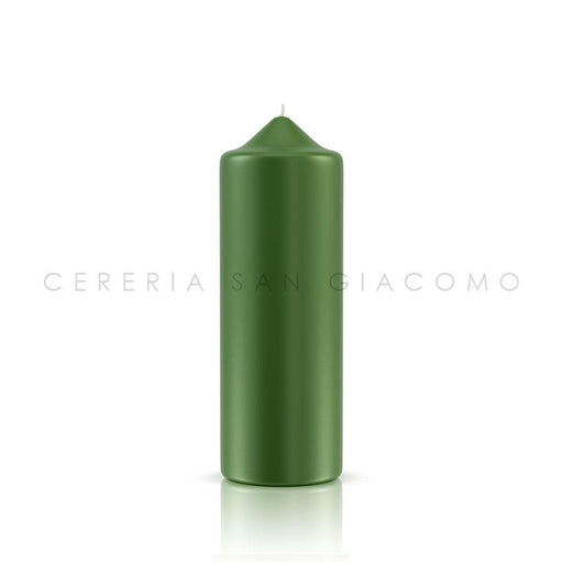 Candele Cilindriche Ø70 mm. H 200 mm. Verdi - Ecclesiis